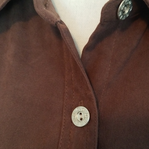 A27 - Denim & Co button up shirt - Picture 2 of 6